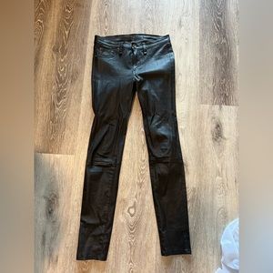 Rag and bone skinny leather pant